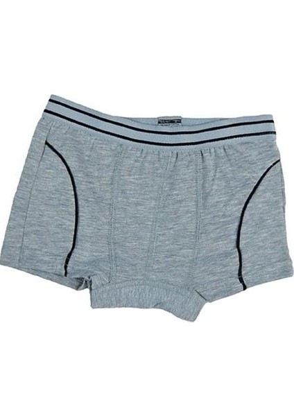 0133 Erkek Çocuk Likralı Boxer 3 Adet