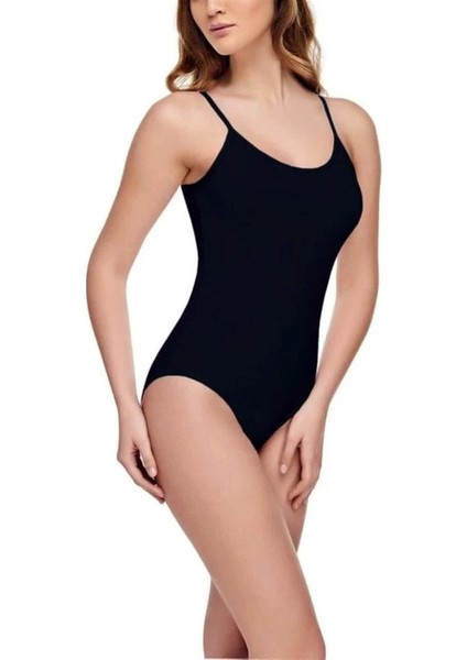 Kadın Ip Askılı Çıtçıtlı Body