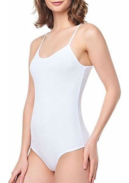 Kadın Ip Askılı Çıtçıtlı Body