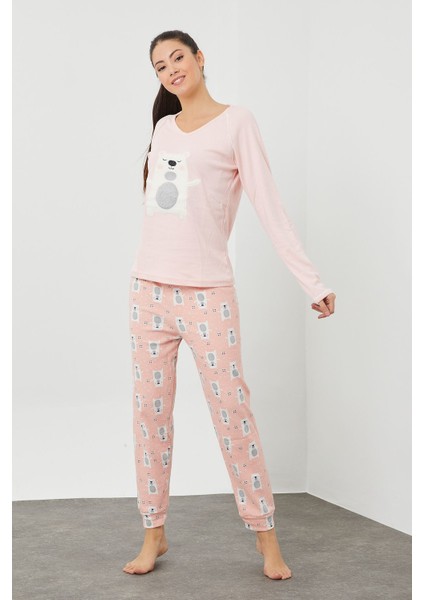 Peluş Baskılı Pijama Takım fiyatları
