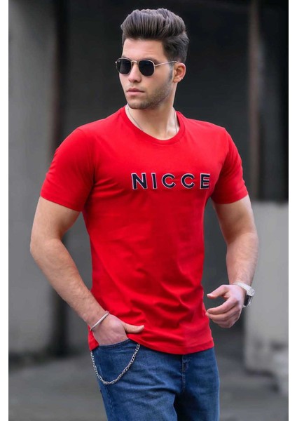 Kırmızı Erkek T-Shirt 4963