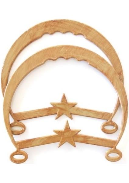 Bambu Görünümlü Plastik Çanta Sapı B15