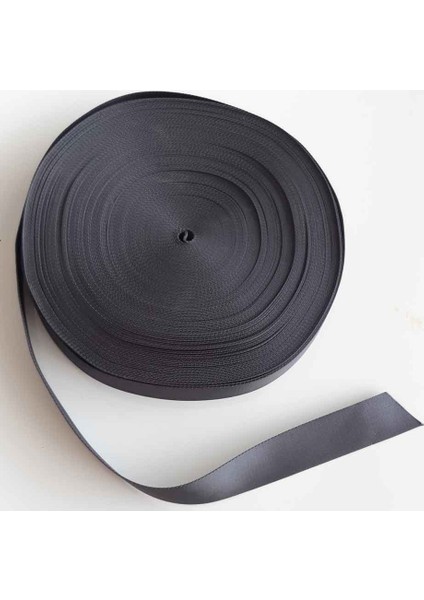 4 Cm Koyu Gri Renk Polyester Kolon