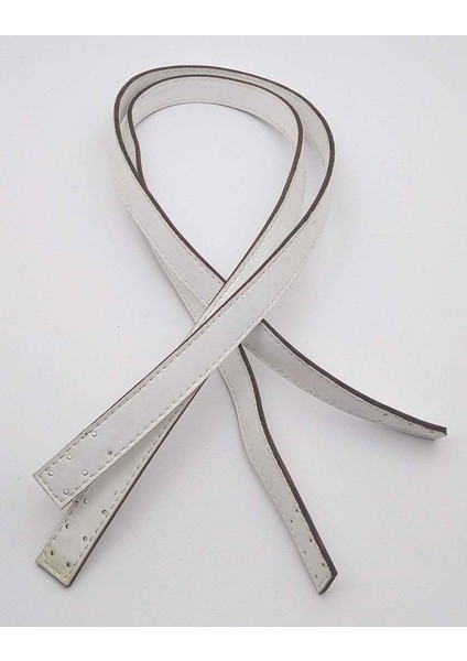 Beyaz Renk 70X2 Cm Çanta Sapı