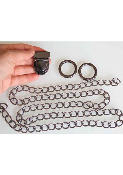 Füme Renk Zincir Set