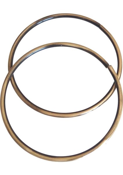 13 Cm Antik Renk Metal Çanta Sapı