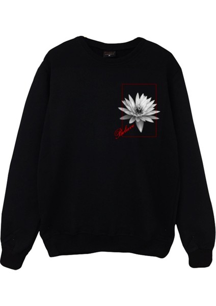 Rose Bisiklet Yaka Sweatshirt