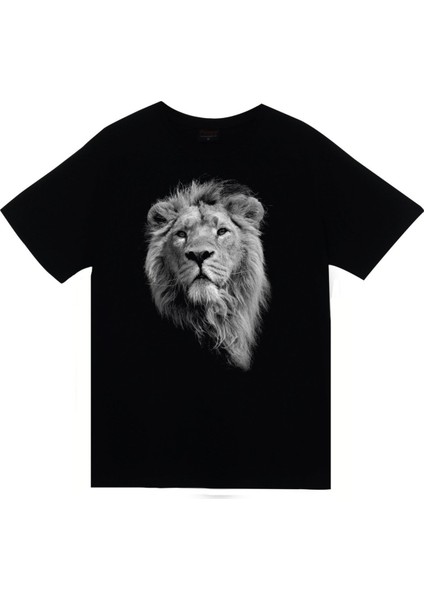 Aslan Baskılı T-Shirt