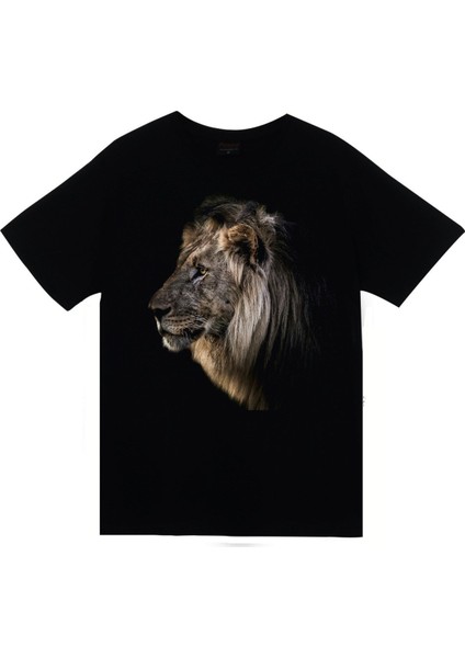 Aslan Baskılı T-Shirt