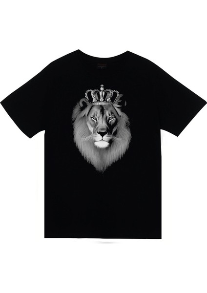 Aslan Baskılı T-Shirt