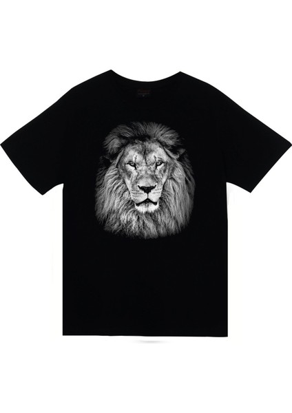 Aslan Baskılı T-Shirt