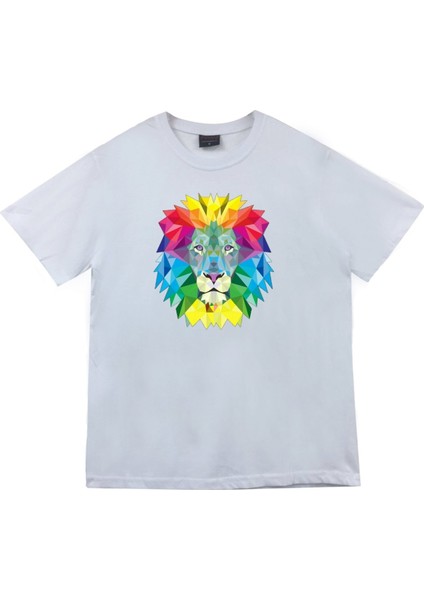 Aslan Baskılı T-Shirt