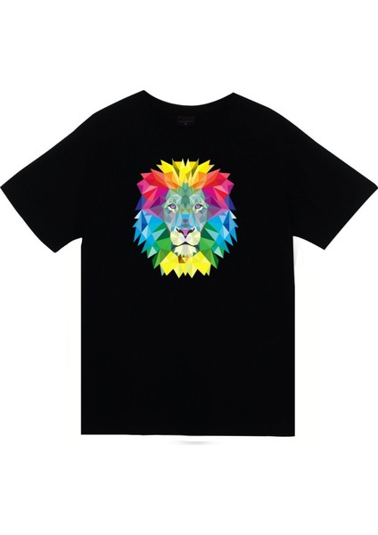 Aslan Baskılı T-Shirt