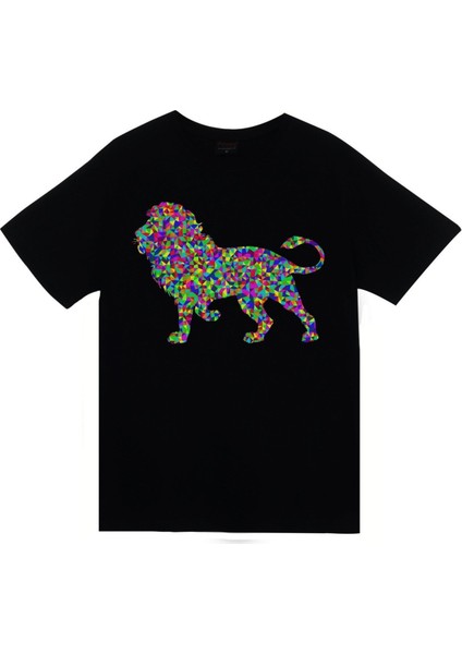 Aslan Baskılı T-Shirt