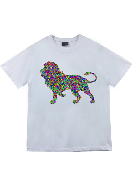 Aslan Baskılı T-Shirt