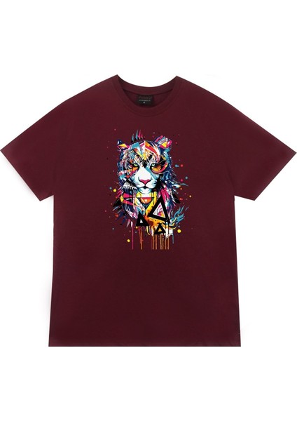 Kaplan Baskılı T-Shirt