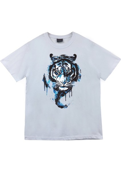 Kaplan Baskılı T-Shirt