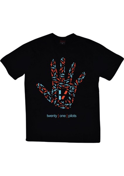 Twenty One Pilots Baskılı T-Shirt