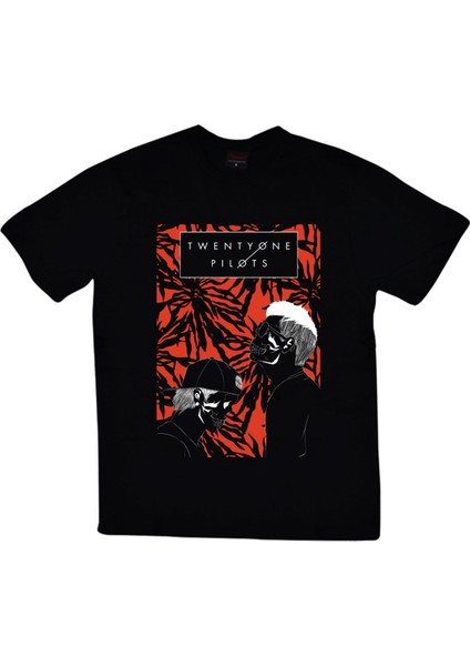 Twenty One Pilots Baskılı T-Shirt