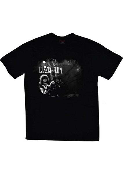 LED Zeppelin Baskılı T-Shirt