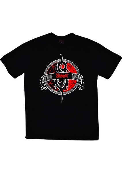 Stonedfame Slipknot Baskılı T-Shirt