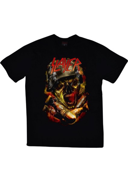 Slayer Baskılı T-Shirt