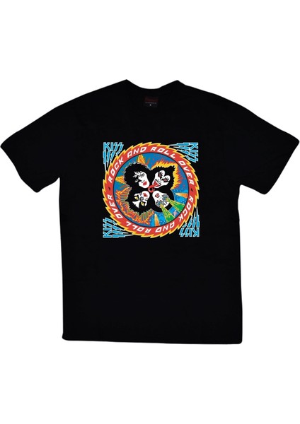 Kiss Baskılı T-Shirt