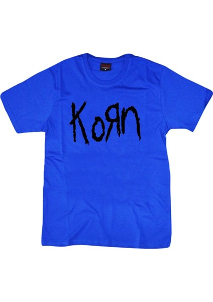 Korn Baskılı T-Shirt