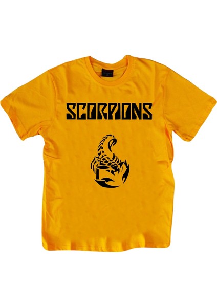 Stonedfame Scorpions Baskılı T-Shirt