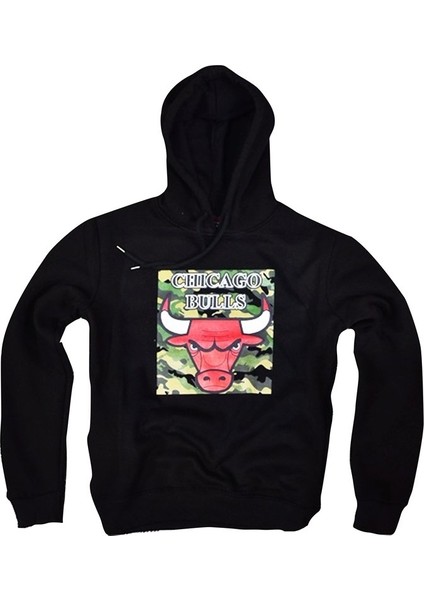 Chıcago Bulls Baskılı Çocuk Sweatshirt