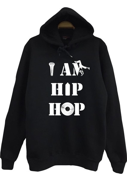 I Am Hıp Hop Baskılı Çocuk Sweatshirt