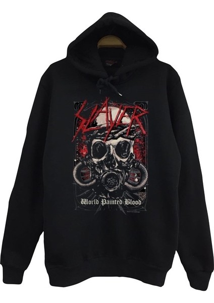 Slayer Baskılı Çocuk Sweatshirt