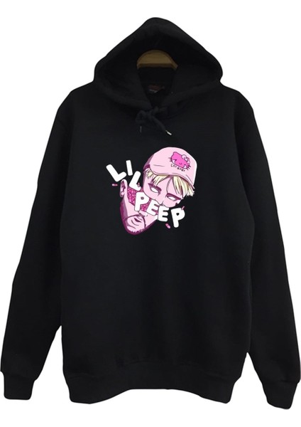 Lıl Peep Baskılı Çocuk Sweatshirt