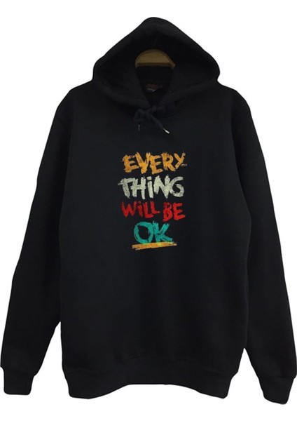 Everything Will Be Ok Baskılı Çocuk Sweatshirt