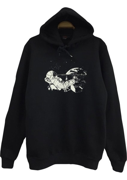 Astronot Baskılı Çocuk Sweatshirt