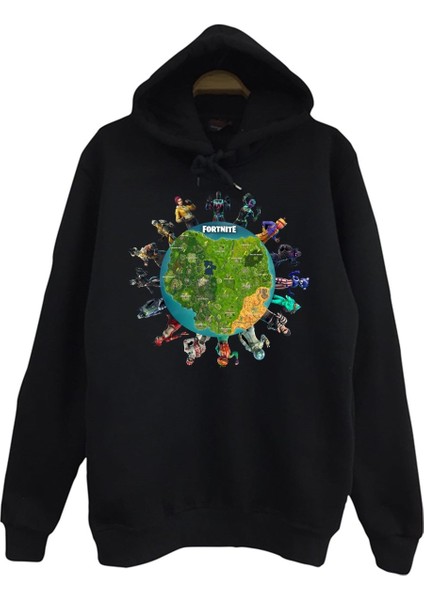 Fortnite Baskılı Çocuk Sweatshirt