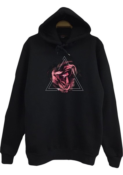 Rose Baskılı Çocuk Sweatshirt