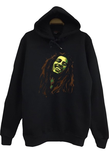 Bob Marley Baskılı Çocuk Sweatshirt