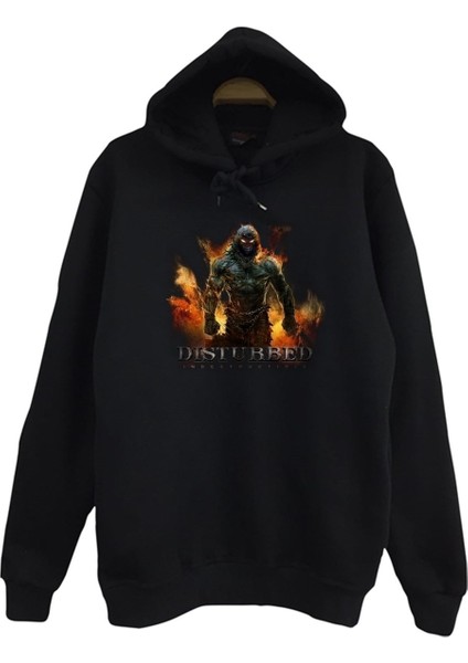 Disturbed Baskılı Çocuk Sweatshirt