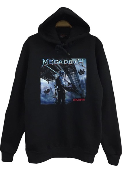 Megadeth Baskılı Çocuk Sweatshirt