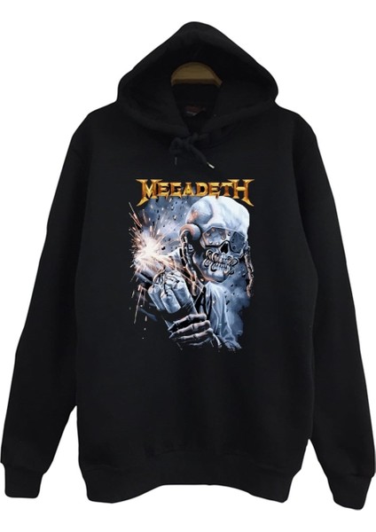 Megadeth Baskılı Çocuk Sweatshirt