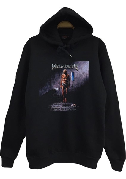 Megadeth Baskılı Çocuk Sweatshirt