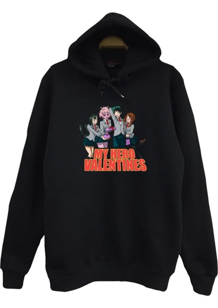 My Hero Valentines Baskılı Çocuk Sweatshirt