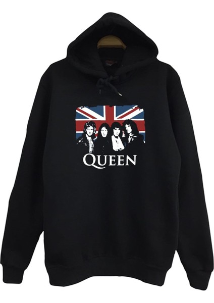 Queen Baskılı Çocuk Sweatshirt