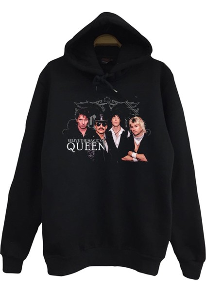 Queen Baskılı Çocuk Sweatshirt