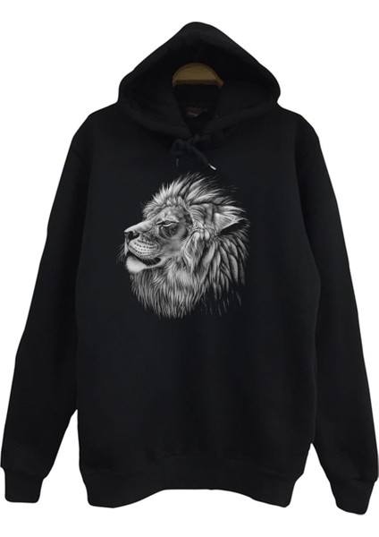 Aslan Baskılı Çocuk Sweatshirt