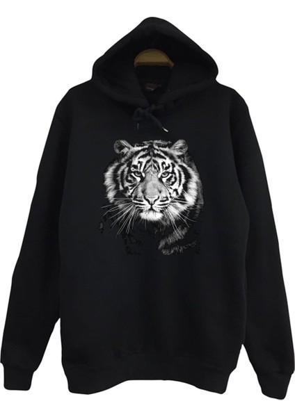 Kaplan Baskılı Çocuk Sweatshirt