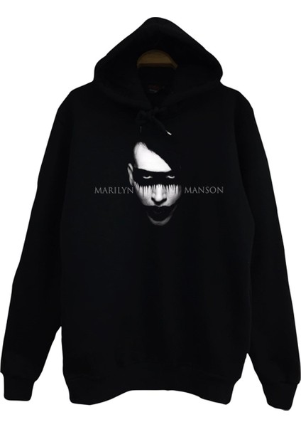 Marilyn Manson Baskılı Çocuk Sweatshirt