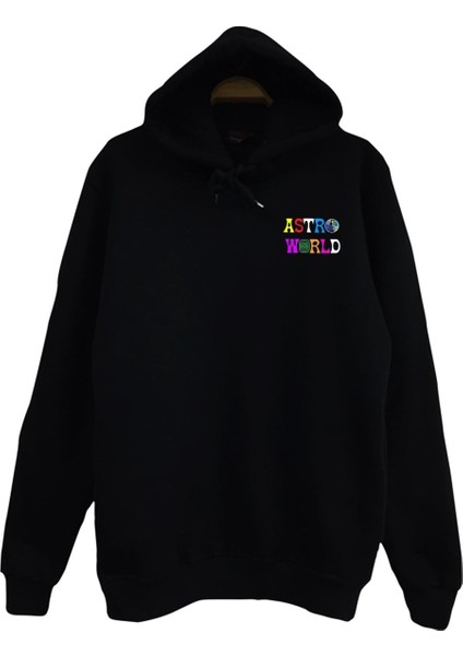Travis Scott Astroworld Baskılı Çocuk Sweatshirt