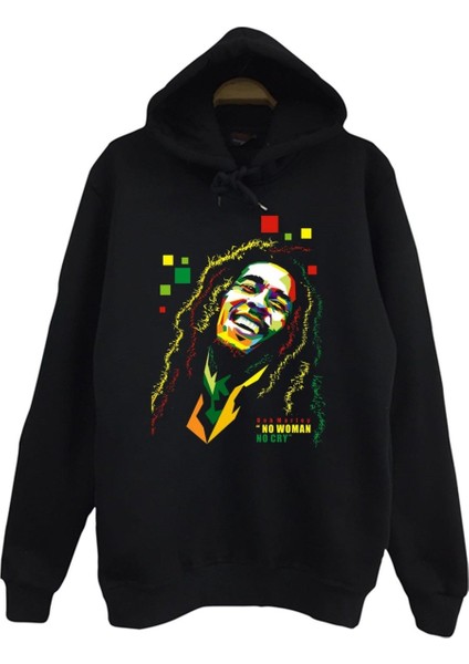 Bob Marley Baskılı Çocuk Sweatshirt